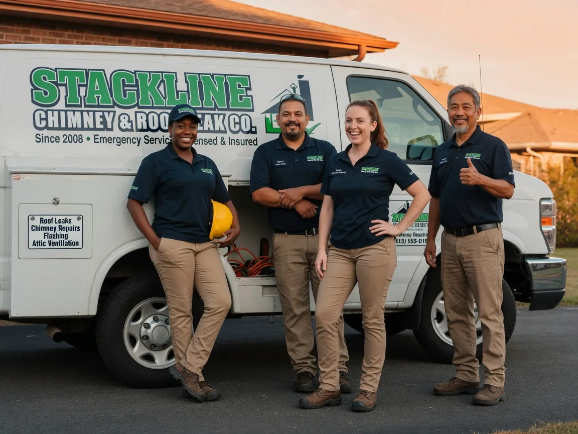 Chimney flashing repair company in Appleton, WA